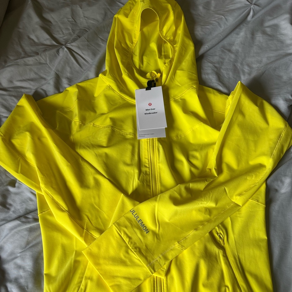 Mist over windbreaker- Brand new!! Size 12-Lululemon windbreaker